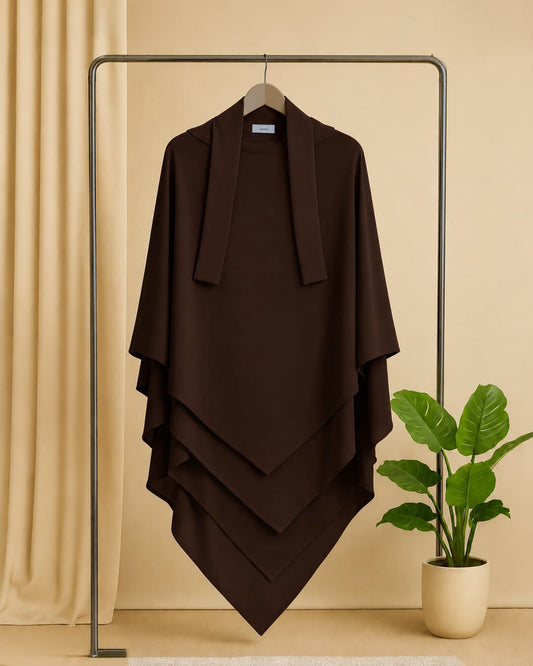 Brown - Khimar