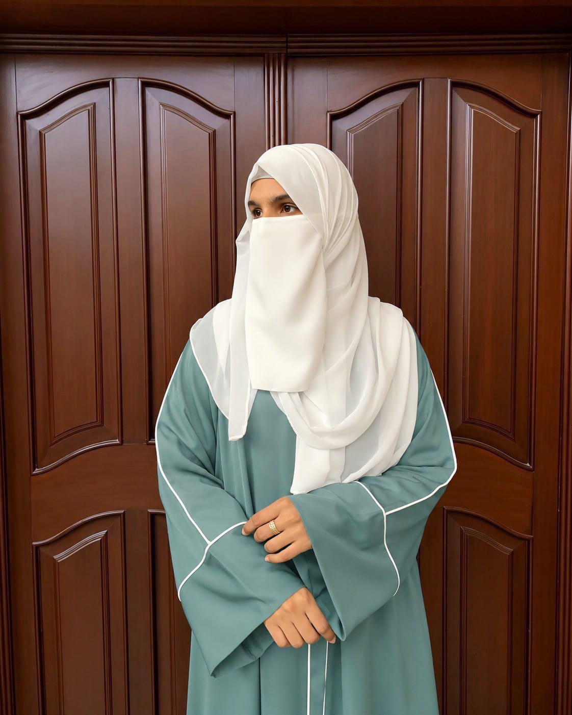 Muted Aqua - Dori Abaya