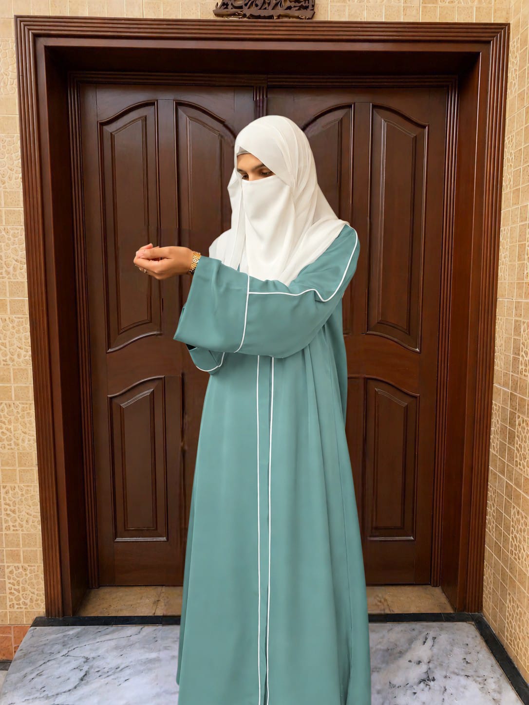 Muted Aqua - Dori Abaya